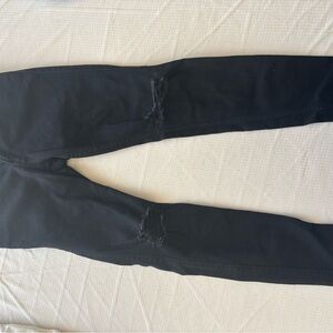 Hollister Black Ripped Jeans